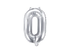 Ballon - Folie - 0 - Sølv