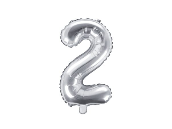 Ballon - Folie - 2 - Sølv