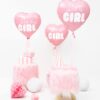 Ballon - Folie - Its a Girl - Hjerte - Pink - Image 4