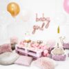 Ballon - Folie - Girl - Rosa/Guld - Image 4