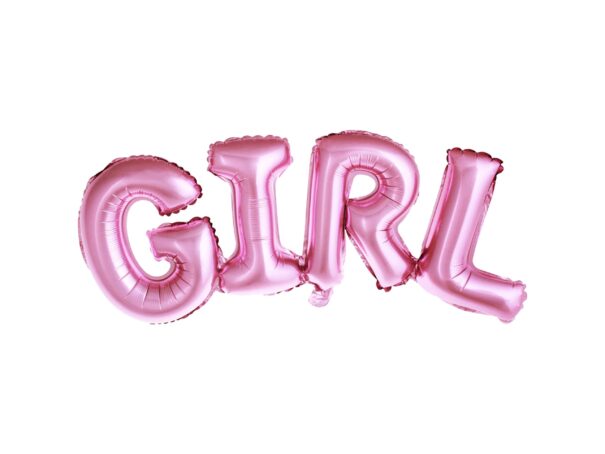 Ballon - Folie - Girl -  Pink