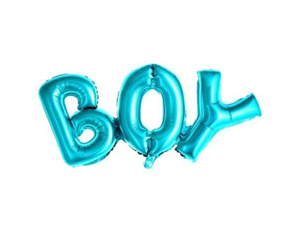 Ballon - Folie - BOY - Blå
