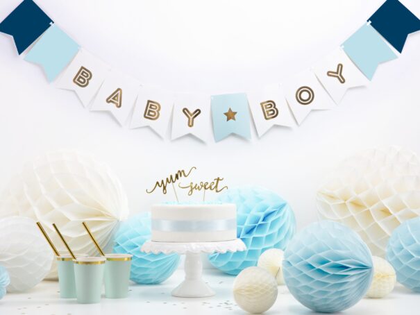 Banner - Baby Boy - Blå - Image 4