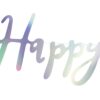 Banner - Happy Birthday - Narhval Iriserende - Image 3