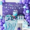 Banner - Happy Birthday - Narhval Iriserende - Image 6