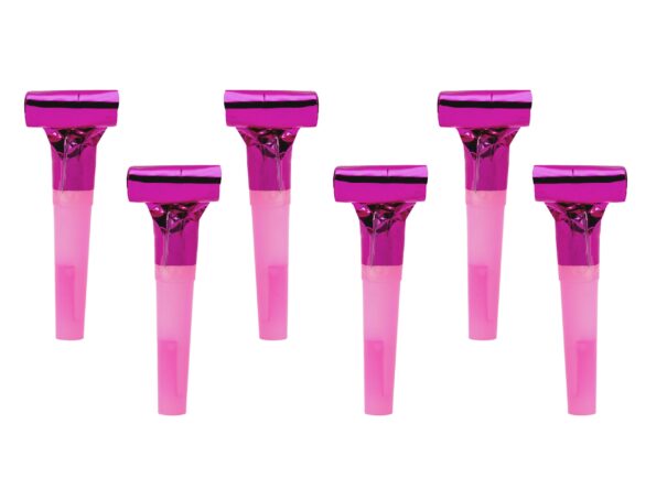 Fløjter - Pink - 6 Stk.