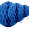 Honeycomb Ball - Blå - 10 cm. - Image 2