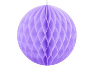 Honeycomb Ball - Lilla - 20 cm.