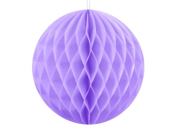 Honeycomb Ball - Lilla - 20 cm.