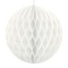Honeycomb Ball - Hvid - 30 cm.