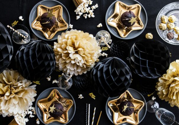 Honeycomb Ball - Sort - 10 cm. - Image 7