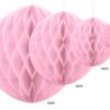 Honeycomb Ball - Lys Pink - 10 cm. - Image 2