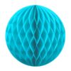 Honeycomb Ball - Turkis Blå - 20 cm.