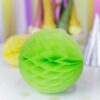 Honeycomb Ball - Æblegrøn - 10 cm. - Image 7