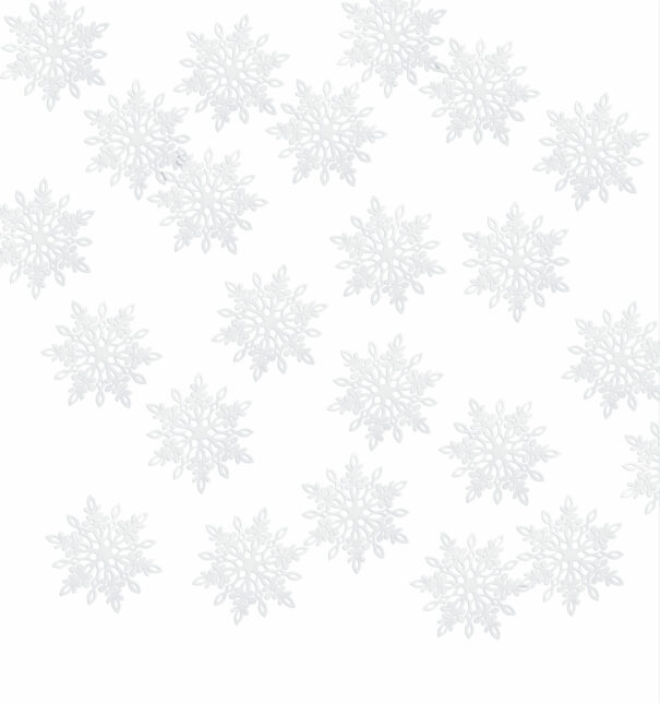 Konfetti - Snefnug - Hvid - 20 Stk - Image 2
