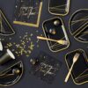 Kopper - Sort/Guld - 6 Stk. - Image 4