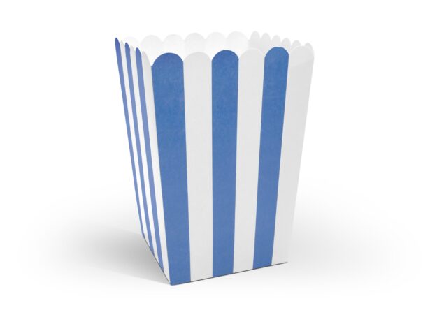 Popcorn Bæger - Blå - 6 Stk. - Image 3
