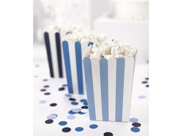 Popcorn Bæger - Blå - 6 Stk. - Image 6
