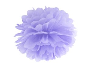 Pompom - Lys lilla - 25 cm.