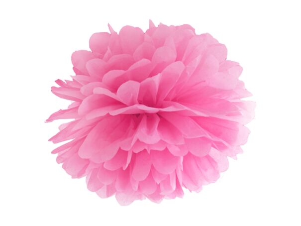 Pompom - Pink - 25 cm.