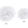 Pompom - Hvid - 25 cm. - Image 2