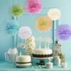 Pompom - Hvid - 25 cm. - Image 3