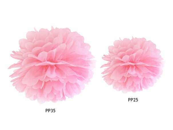 Pompom - Lys Pink - 35 cm. - Image 2
