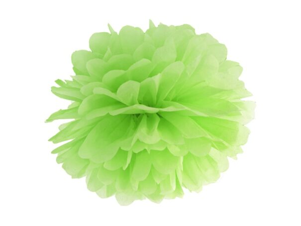 Pompom - Æblegrøn - 25 cm.
