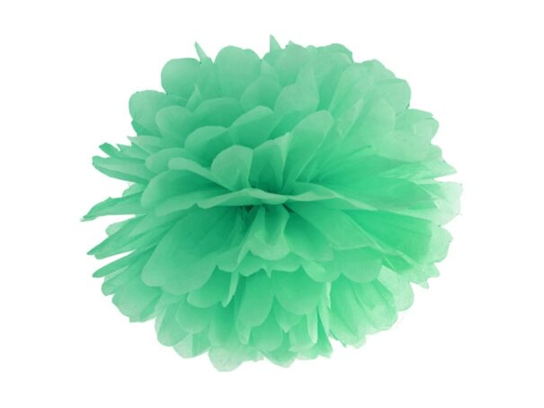 Pompom - Mint Grøn - 25 cm.
