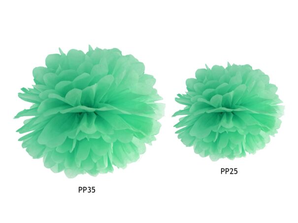 Pompom - Mint Grøn - 25 cm. - Image 2