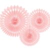 Vifter - Lys Pink - 3 stk.