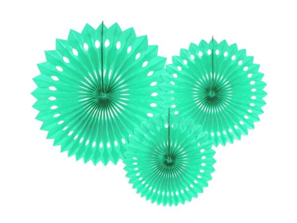 Vifter - Mint Grøn - 20-25-30 cm. 3/pk.