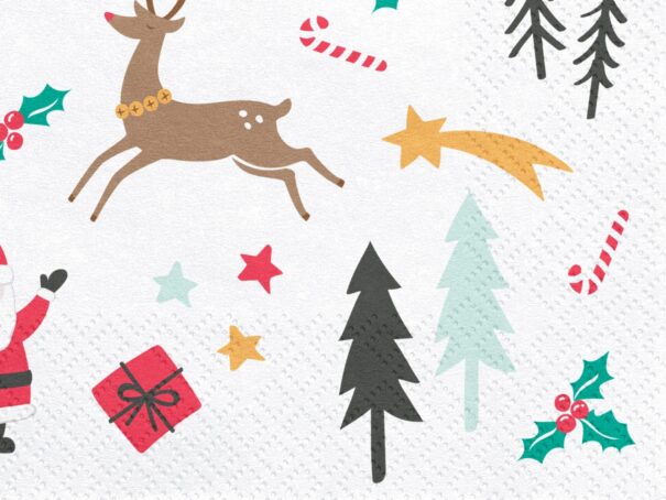 Servietter - Merry Xmas - 20 Stk. - Image 3