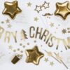 Servietter - Merry Christmas - Hvid/Guld - 20 Stk. - Image 4