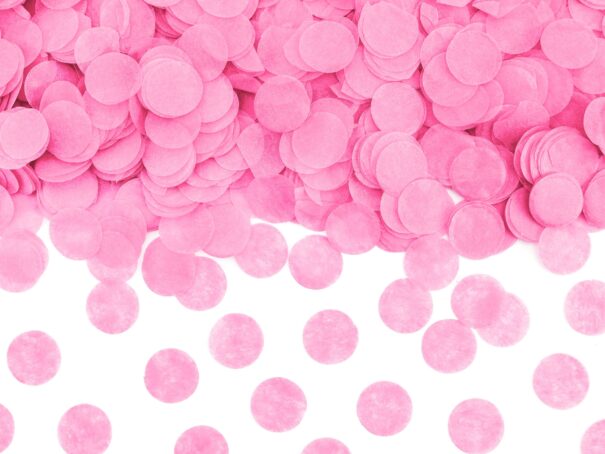 Konfettirør - Pink - 60 cm. - Image 3