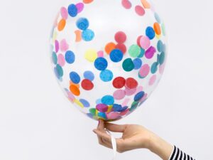 Ballon - Konfetti - 6 Stk.
