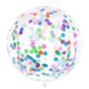 Ballon - Konfetti - 100 cm. - Image 2
