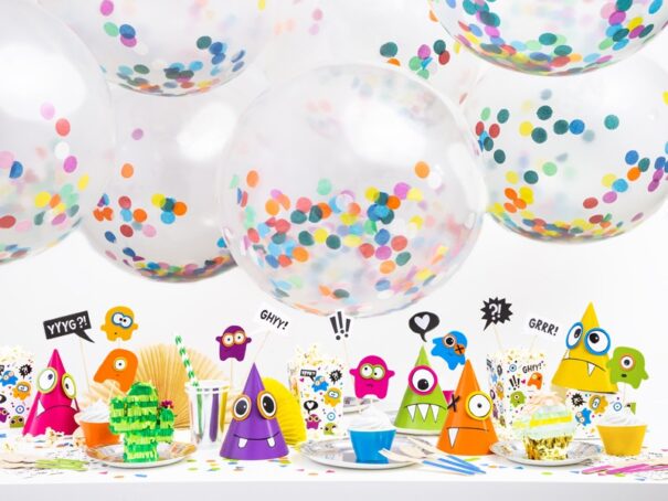 Ballon - Konfetti - 100 cm.