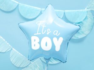 Ballon - Folie - Boy - Blå