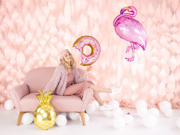 Ballon - Folie - Flamingo - 70 x 95 cm - Image 5