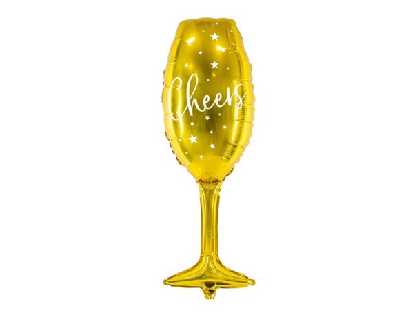 Ballon - Folie - Glas - Guld - Image 2