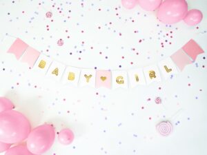 Banner - Baby Girl - Pink