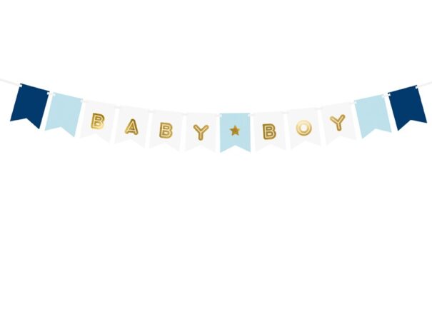 Banner - Baby Boy - Blå - Image 2