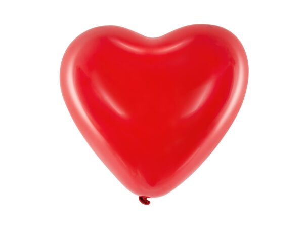 Ballon - Hjerte - Rød - 1 Stk.
