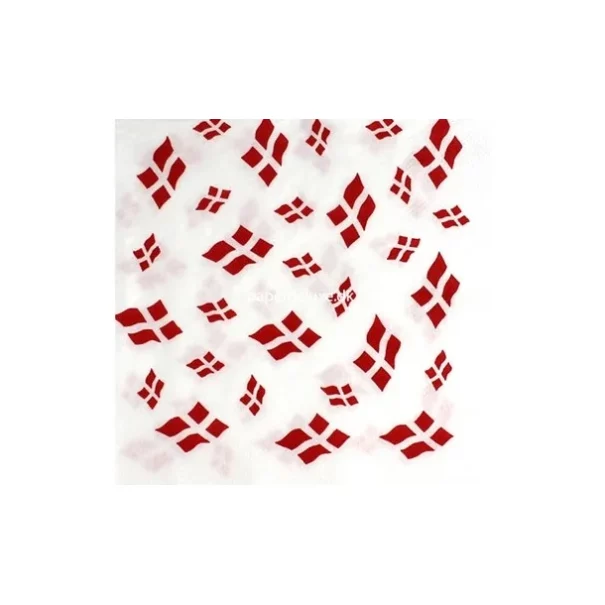Servietter - Flag - 33 x 33