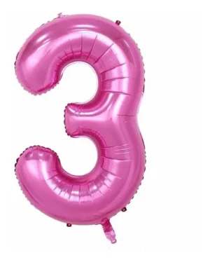 Folie - Ballon - 3 - Pink