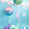 Ballon - Folie - Kugle Lilla/Blå - Image 3