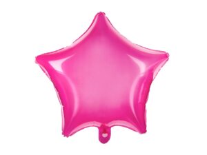 Ballon - Folie - Stjerne - Pink