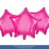 Ballon - Folie - Stjerne - Pink - Image 2