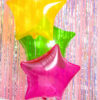 Ballon - Folie - Stjerne - Pink - Image 3